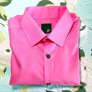 JF J. Ferrar Men’s Slim-Fit Dress Shirt Small